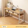 Escritorio de computadora, mesa larga, mesa de pared estrecha, mesa de dormitorio para el hogar, mesa de estudio, mesa rectangular, mesa de oficina sencilla