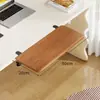 Tablero de extensión para escritorio, escritorio de oficina sin taladrar, organizador de escritorio expandible, plegable, ampliado y alargado, tablero de extensión con reposabrazos