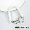 Juego de llaveros y tarjetas con cuerda de resorte de plástico, accesorios para bolsas, cordón elástico de color antipérdida, venta al por mayor