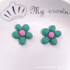 Accesorios de Joyería de Resina con Flores Brillantes para DIY Cuerda para el Cabello Pasador Vaso de Agua Hebilla de Zapato Adornos Llavero Muñeca Imán para Nevera