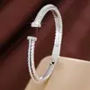 Pulsera de Anillo Abierto con Clavo Roscado, Moda Retro Trendy Versátil Ajustable, Venta Directa del Fabricante, Exclusivamente para Suministro Transfronterizo