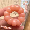 Estilo Little Red Book Mangostán Diente de Ajo Intestino Grueso Raíz de Bodhi Juguete Retorcido a Mano en la Punta del Dedo Pieza de Mano para Jugar con Pulsera de Cuentas Budistas para Mujer