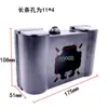 Caja de conexiones de motor monofásico doble capacitor integrado compresor de aire motor trifásico YL accesorios 200uf bomba de aire grande 90