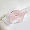 Almofada de Chifre de Formato Irregular de Novo Tipo Transfronteiriça, Almofada Borboleta, Almofada de Memória, Suporte Cervical de Espuma de Memória com Rebote Lento para Auxiliar o Sono