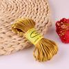 Cuerda de nailon tejida a mano con nudo chino, gruesa, de 5 a 10 m, color rojo, 2,5 mm