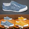 Zapatos Bean Bean Hombre 2026 Verano Nuevo Hombre Perezoso Slip-on Malla Zapatos de Moda Zapatos de Hombre Joven Enérgico Zapatos de Tela Old Beijing