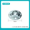 Acessórios de Barra de Suspensão Galvanizada para Luminárias Industriais e de Mineração, Acessórios de Gancho para Luminárias Pendentes, Base de Luminária Pendente para Fábrica, Armazém, Escritório, Luminárias Industriais e de Mineração para Supermercado