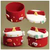 Cesta de Almacenamiento para Regalos, Caja de Almacenamiento de Bocadillos y Cosméticos para Escritorio del Hogar, Cesta de Almacenamiento para Artículos Varios de Regalo de Año Nuevo, Almacenamiento Universal