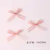 Decorações de Unhas com Laços de Organza, Acessórios de Unha Fada em Renda de Malha de Tecido Tridimensional, Acessórios de Unha Acabados com Strass