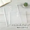 Bolsa Transparente A5 com Fechamento em Cordão, Totalmente Transparente com Fecho de Cordão Visível, Bolsa para Armazenamento de Documentos para Contratos, Recibos e Dados