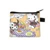 Monedero Serie Halloween Sanrio para Niñas, Billetera de Dibujos Animados de Aspecto Elegante, Bolsa para Audífonos con Cremallera Moderna y Linda, Caliente