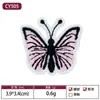 Parches de Bordado de Mariposas Lindos, Coloridos y Hermosos para Ropa de Bebé, Parches Termoadhesivos, Artículos Creativos Personalizados de Venta Caliente Transfronteriza
