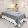 Sábanas para Salón de Belleza, Camas de Masaje de Alta Gama, Camas a Prueba de Suciedad, Camas de Masaje Grandes, Colchones, Agujeros Únicos, Venta al por Mayor de Fabricantes