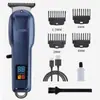 Set de Cortapelos Eléctrico Transfronterizo con Recortadora de Cabello Recargable y Máquina Cortapelos Combo