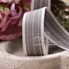 Cinto listrado Acessórios de cabelo coreanos feitos à mão Material DIY Cinto listrado Suéter listrado Ponto de salto Tecido de ganga Fita de tecido