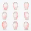 Pingente de Vidro Sinfonia 10*14mm Peixe Pequeno Pingente de Vidro Cristal Contas Soltas Acessórios para Joias Artesanais DIY Atacado