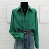 Camisa Gruesa de Capas para Mujer Otoño/Invierno 2025, Top Interior en Azul Klein, Chaqueta Camisa Cepillada en Blanco