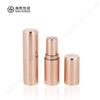 Fabricante de Embalagem Cosmética Dourado Rosa Galvanizado Tubo de Batom Redondo Reto Tubo Vazio Material de Embalagem Tubo de Batom Cera Labial