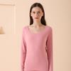 Ropa interior térmica sin costuras para mujer, chaqueta y pantalones de otoño, traje de una pieza con forro polar, otoño e invierno alemanes, camisa interior delgada