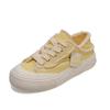 Baikuang Two-Wear All-Match Tênis Feminino Estudante Coreano-Estilo Chique Raw Edge Simples Sapatos de Camada Única All-Match Nicho Sapatos Casuais Originais