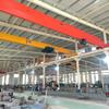 Grúa puente eléctrica de una sola viga para taller de materiales de construcción, grúa de muelle con 10 toneladas de grúa puente eléctrica de una sola viga.