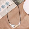 Amazon Nuevo Collar de Moda Elegante Europeo y Americano de Venta Caliente para Mujer Aleación Contraste Corto Juego de Vidrio Collar Clavícula