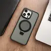 Adecuado para iPhone 16E Nuevo Soporte Magnético Fulcrum 17P/15 Funda para Teléfono Móvil 14 Anticaída 11 Cubierta Protectora con Tacto de Piel