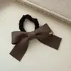 Laço de Pelúcia Retro para Prender o Cabelo Celebridade da Internet 2025 Nova Elegante Tiara Elástico de Cabelo Feminino Acessórios de Cabelo de Alta Elasticidade