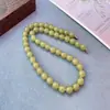 Pulseira de Contas Redondas de Quartizito, Pulseira de Jade Sintético para Mulheres, Adequada para Feiras de Templo, Mercados Noturnos, Barracas de Rua e Vendedores Ambulantes, Fornecimento de Jade no Atacado