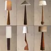 Lámpara de pie estilo wabi-sabi, sala de estar retro, dormitorio, lámpara de arte al lado del sofá, sala de té, iluminación ambiental de diseñador de mediados de siglo, hierro