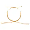 Pulsera de Hilo Rojo Tejida a Mano DIY Año del Zodiaco Estilo Pareja Hilo de Colores Nudo Vajra Lujo Ligero Nicho Pulsera Exquisita