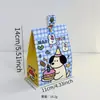 Dia das Mães Caixa de Doces Infantil de Jardim de Infância Presente de Aniversário Sacola de Lanches Presente Lembrancinha Sacola de Doces Desenho Animado