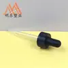 Dispositivo de Succión de Líquidos 20-400 Tapa de Gotero Semirrayada, Tetina de Silicona Mate Estándar, Tubo de 75, Accesorios de Tubo de Vidrio Transparente en Stock