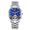 Reloj de Moda Opel Geya Reloj Impermeable para Hombre de Negocios Reloj Mecánico Automático Multifuncional Luminoso de Luna