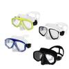 Gafas panorámicas de buceo cristal templado alta definición transparentes marco grande campo de visión ultraamplio impermeables gafas de apnea alta definición
