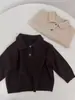 Suéteres de Primavera y Otoño para Niños y Niñas 2026 Tejidos de Punto con Cuello Polo para Niños Pequeños y Medianos Capa Base para Bebé Otoño Temprano Bebé