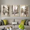 Mural de Fondo para Sofá de Sala de Estar Pared Minimalista Moderna Restaurante Pintura Colgante Tríptico Pintura Decorativa