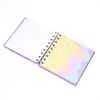 Cuaderno Espiral de Helado Cuaderno de Hojas Sueltas para Estudiantes Cuaderno de PVC Cuaderno Estilo Simple