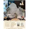 Estilo Ins Coreano Decoración Primer Cumpleaños Niño y Niña Fiesta Bebé Pared de Fondo Tablero KT Decoraciones Cumpleaños Bebé