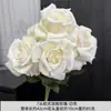 7 Pinturas al Óleo Estilo Europeo, Rosas, Tela de Seda, Jarrones Artificiales, Flores Decorativas para Salón de Bodas, Flores Artificiales, Decoraciones de Interior