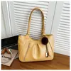 Bolso cruzado de un solo hombro para debajo del brazo, dulce y elegante estilo coreano, modelo nuevo 2026, bolso tote de gran capacidad para mujer para ir al trabajo y salir