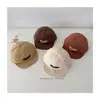 Novedad para Otoño 2025~Suave para Bebé-Visera Simple Letras Bordadas Gorra de Béisbol de Moda con Visera para Niños para Viajar y Proteger del Sol