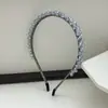 Nueva Diadema de Cristal de Industria Pesada Coreana Lujo Ligero Accesorio para el Cabello de Gama Alta Adorno Versátil para el Cabello para Salir Pinza para el Cabello Venta al por Mayor