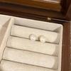 Fiebre coreana mismos pendientes de perla con tachuela hembra aguja de plata Shijia alta calidad lujo ligero clip para oreja pendientes grandes retro pendientes pendientes pendientes