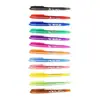 Traje de bolígrafos de gel térmicos borrables creativos 8 colores 12 cajas de PVC inserto de embalaje personalizado color del patrón bolígrafo de gel borrable