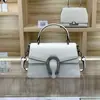 Bolsa de Luxo Leve Nova Feminina de Couro Genuíno Bolsa de Mão Retrô Bolsa de Ombro Transversal de Alta Qualidade Moda Versátil Bolsa Dionyx para Mulheres