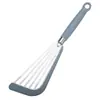 Juego de Espátulas de Silicona Mango de Roble Primavera Espátula para Pescado Frito Espátula para Huevos Fritos Espátula para Bistec Frito Espátula de Silicona Utensilios de Cocina