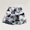 Pantalones Cortos de Malla Casuales con Estampado Paisley Camuflaje Estilo Americano Ee Transpirables de Secado Rápido para Verano, Deportes, Fitness, Playa para Hombres