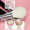 Juego de 15 pinceles de maquillaje de pelo de animal, de lana real, para estudio de maquillaje, escuela, maquillador profesional, juego completo de pinceles de maquillaje.