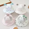 Sombrero de Pescador Infantil Súper Lindo con Temática de Animales, Sombrero de Cubo Transpirable de Verano con Protección Solar para Bebés y Niños Pequeños, Unisex
